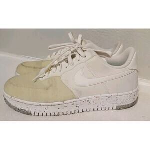 Nike AIR FORCE 1 CRATER Off White Womens Size 8